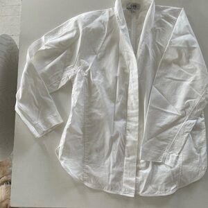 COS Cream Button-Up Shirt